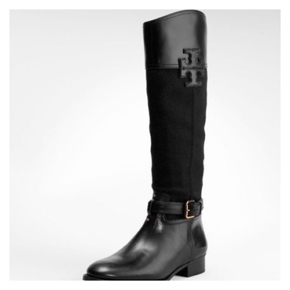 Tory Burch Black Heeled Boots